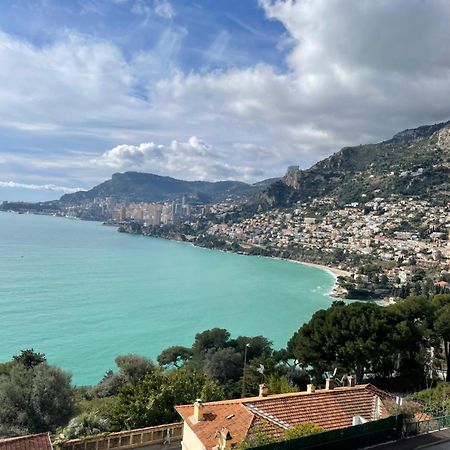 Aux Portes De Monaco Superbe T3 Vue Mer Roquebrune-Cap-Martin Exteriör bild