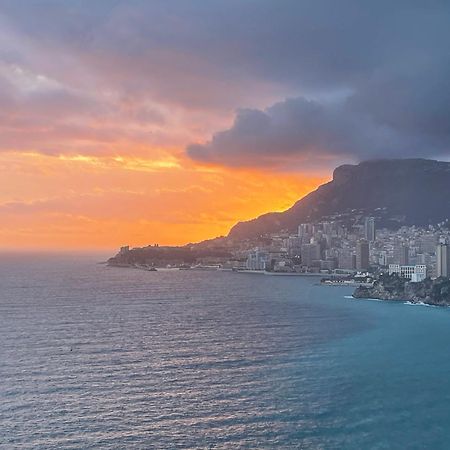 Aux Portes De Monaco Superbe T3 Vue Mer Roquebrune-Cap-Martin Exteriör bild