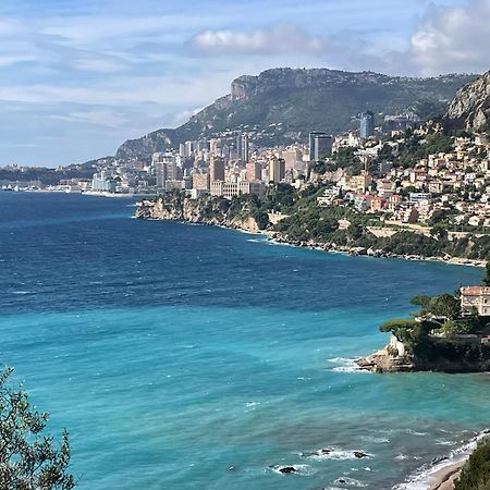 Aux Portes De Monaco Superbe T3 Vue Mer Roquebrune-Cap-Martin Exteriör bild